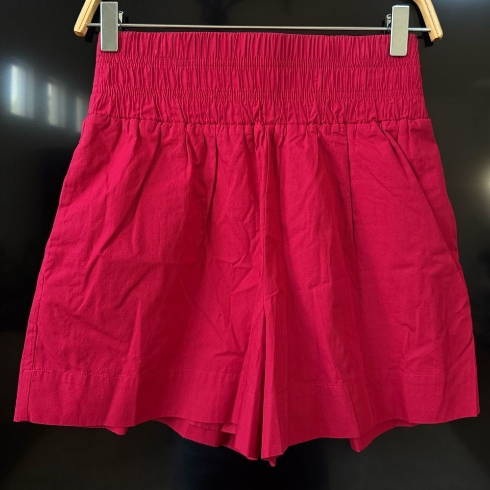 Hill House The Livie Shorts Victorian Red, Size XS NWT